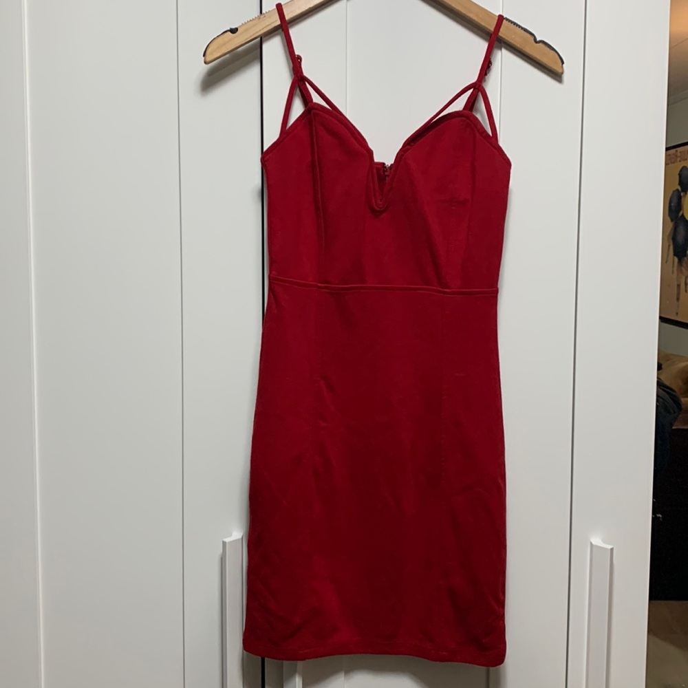 Strappy Fitted Dress